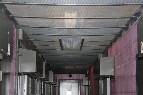 Steel Mesh on Ceiling